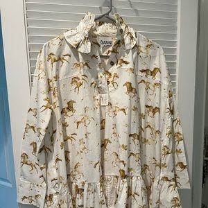 Ganni. Size small. Never worn.